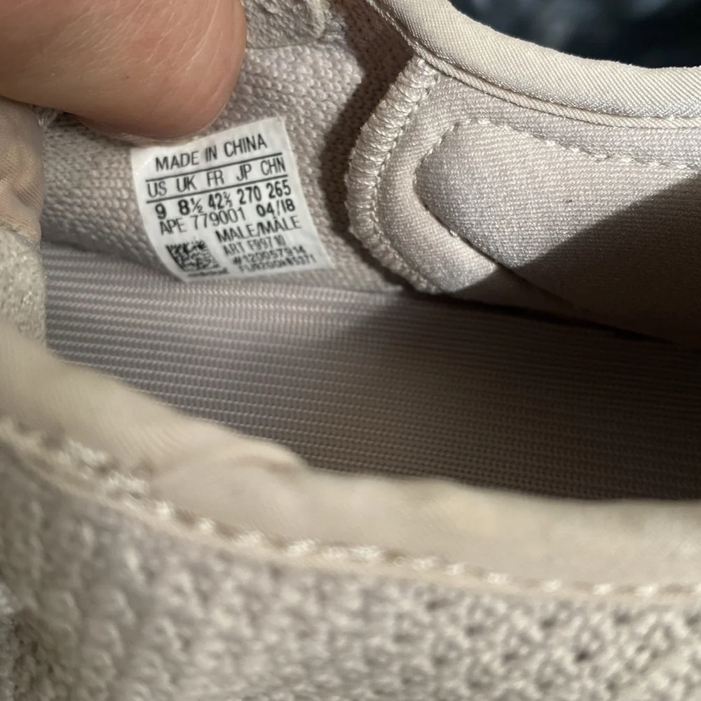 Adidas  Yeezy Sneakers Boost US 9  Shoes Very Good Preowned Condition#1